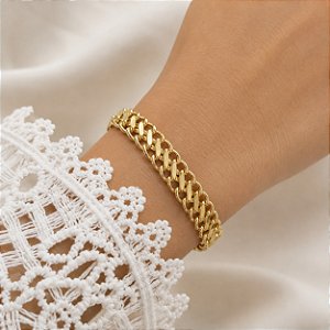 Pulseira Lacraia Ouro 18k