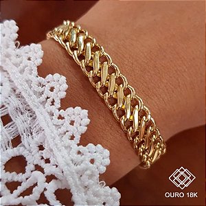 Pulseira Lacraia Ouro 18k