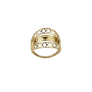 Anel Filigrana Ouro 18k