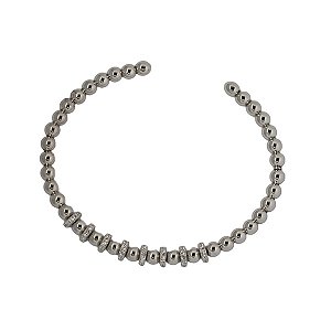 Bracelete Esferas Prata 925 Zircônias