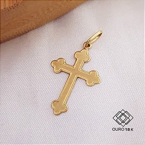Pingente Cruz Ouro 18k