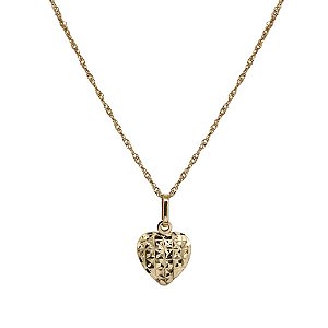 Kit Cordão Ouro 18k + Pingente Coração Ouro 18k