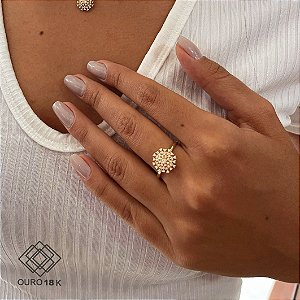 Kit Cordão Ouro 18k + Pingente Rainha Ouro 18k