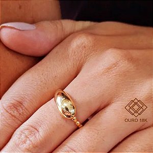 Anel Gota  Bold Ouro 18k