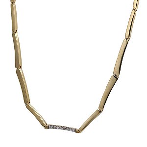 Gargantilha Aro Ouro 18k Diamante