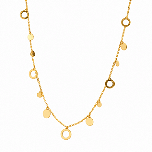 Gargantilha Gold Line Ouro 18k - Coleção Essenza