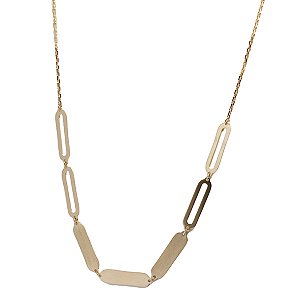 Gargantilha Gold Line Ouro 18k