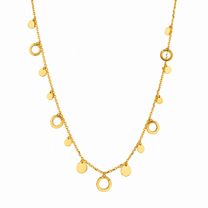 Gargantilha Gold Line Ouro 18k - Coleção Essenza
