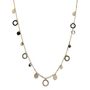 Gargantilha Gold Line Ouro 18k - Coleção Essenza