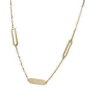 Gargantilha Gold Line Ouro 18k - Coleção Essenza