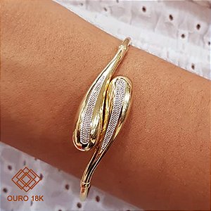 Bracelete Gota Bold Ouro 18k