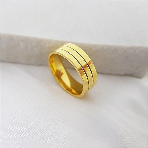 1 Aliança Casamento Ouro 18k