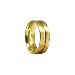 1 Aliança Casamento Ouro 18k