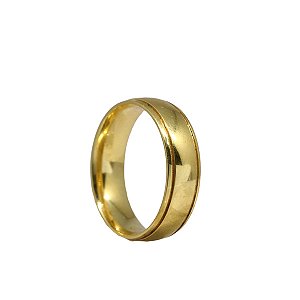 1 Aliança Casamento Ouro 18k