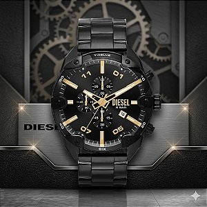 Relógio Diesel Masculino Preto Dz4644b1 P2px