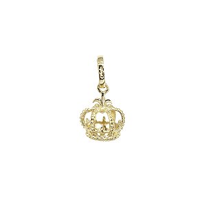 Pingente Coroa Ouro 18k