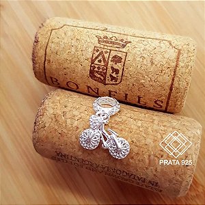 Berloque Bicicleta Prata 925