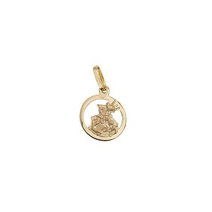 Pingente São Jorge Ouro 18k