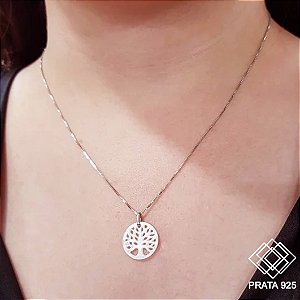 Gargantilha Árvore da Vida Prata 925