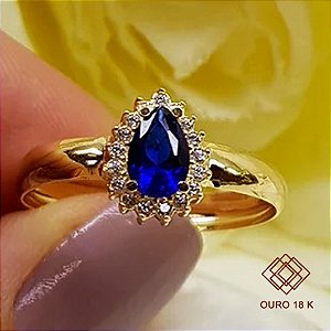 Anel Formatura Relações Públicas Ouro 18k - Sem emblema