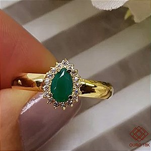 Anel Formatura Serviço Social Ouro 18k - Sem emblema