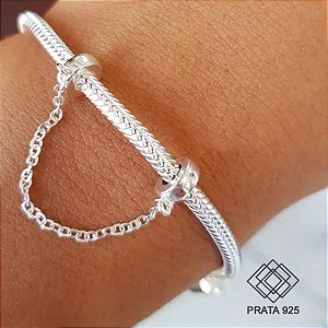 Pulseira Berloque Prata 925