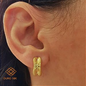 Brinco Argola Bold Ouro 18k