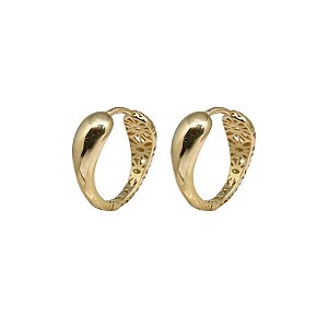 Brinco Argola Bold Ouro 18k