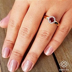 Anel Formatura Direito Ouro 18k Zircônia - Sem emblema