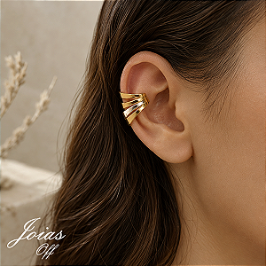 Piercing Encaixe Duality Ouro 18k