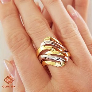 Anel Duality Ouro 18k