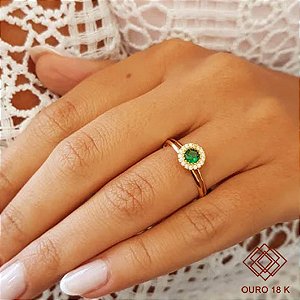 Anel Formatura Estética Ouro 18k - Sem emblema