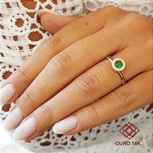 Anel Formatura Fisioterapia Ouro 18k - Sem emblema