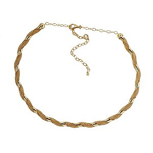 Gargantilha Choker Filigrana Ouro 18k