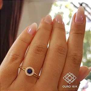 Anel Formatura Ciências da Computação Ouro 18k - Sem emblema