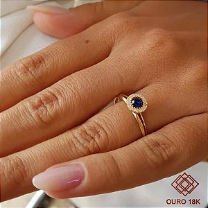 Anel Formatura Engenharia Agronômica Ouro 18k - Sem emblema