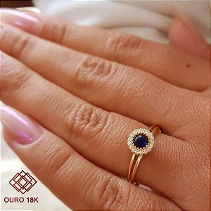 Anel Formatura Engenharia Ambiental Ouro 18k - Sem emblema