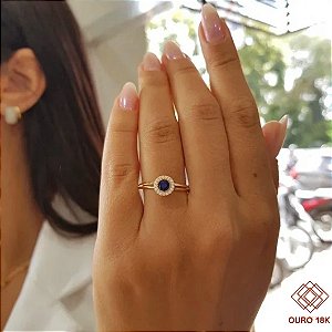 Anel Formatura Psicologia Ouro 18k - Sem emblema