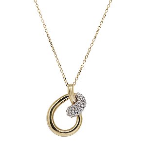 Gargantilha Laço Ouro 18k