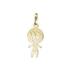 Pingente Menino Ouro 18k