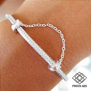 Pulseira Berloque Prata 925