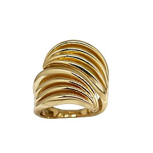 Anel Anime Asas Ouro 18k