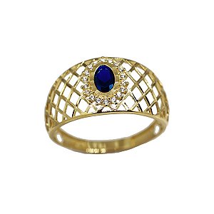 Anel Formatura Marketing Ouro 18k - Sem emblema