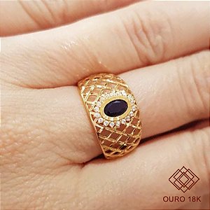 Anel Formatura Normal Superior Ouro 18k - Sem emblema