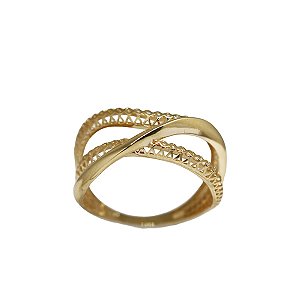 Anel Filigrana Ouro 18k