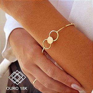 Bracelete Elos Ouro 18k
