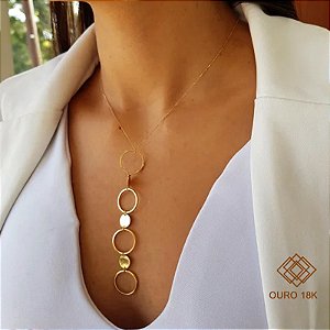 Gargantilha Elos Ouro 18k