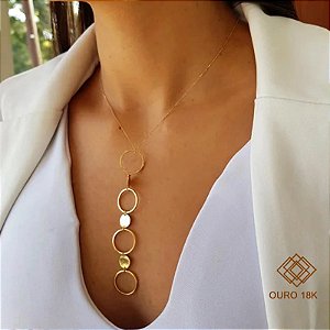 Gargantilha Elos Ouro 18k