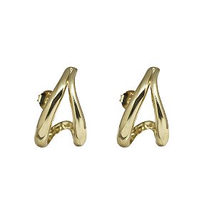 Brinco Ear Hook Ouro 18k