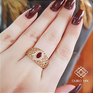 Anel Formatura Segurança do Trabalho Ouro 18k - Sem emblema